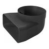 Duct Adapter - Siemens - Hz9vdsi1 - Diameter 150mm - Round-flat - Black
