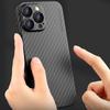 X-LEVEL Für iPhone 16 Pro Max Hülle Schlanke Harte PC Handyhülle Kohlefaser Textur