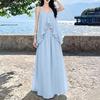 ZANZEA Women Sleeveless Camisoles and Long Skirts Casual Two Piece Suit Sets