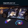 2Pcs Car Emblem Welcome Lights Auto Door Projector Lamps Accessories For BMW M 50th Anniversary G30 G32 G01 G02 G05 G06 G07 G26