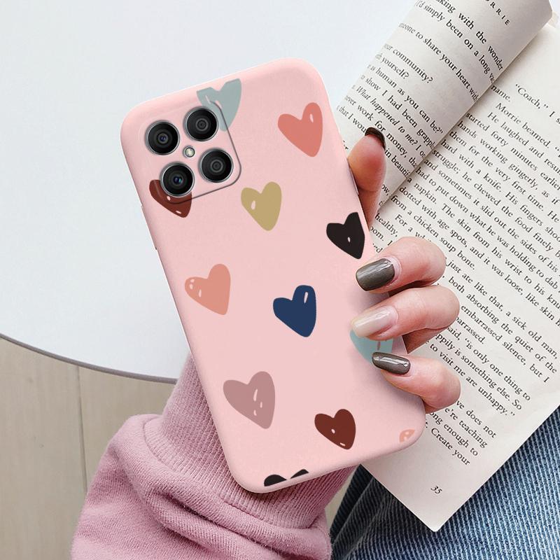 Flowers Funda For Honor X8 Capa HonorX8 X6 X 8 Phone Case Soft Silicone Cute Cat Bear Back Cover For Honor X 6 Bumper Cartoon