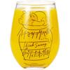 Sun Art Disney the Round Honey Made In "Winnie Pooh" Glass, Approx. 330ml, Otabel, Japan, SAN4082-2