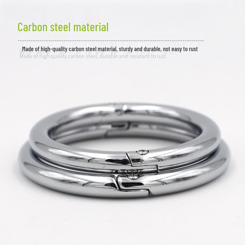 Stainless Steel & Carbon Steel Bull Nose Breeding Traction Ring and Pliers for Cattle Restraint.