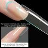 240pcs/Box Women Sandwich Dual Nail Forms Oval Nail Extension Forms Top Form Bottom Form For Quick Nail Extensions