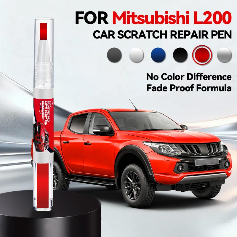 2026 Hot Car Accessories For Mitsubishi L200 1996-2026 Paint Scratch Repair Accessories Orange Silver Black White Green Blue Red