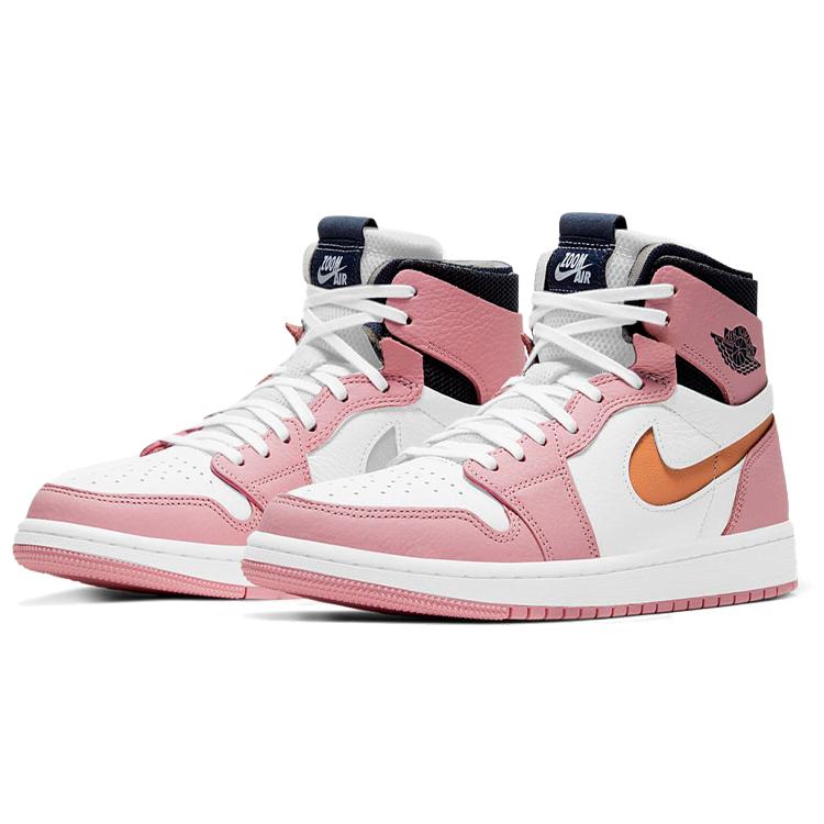 Nauji Jordan 1 High Zoom Air CMFT 'Pink Glaze Cactus Flower' moteriški CT0979-601