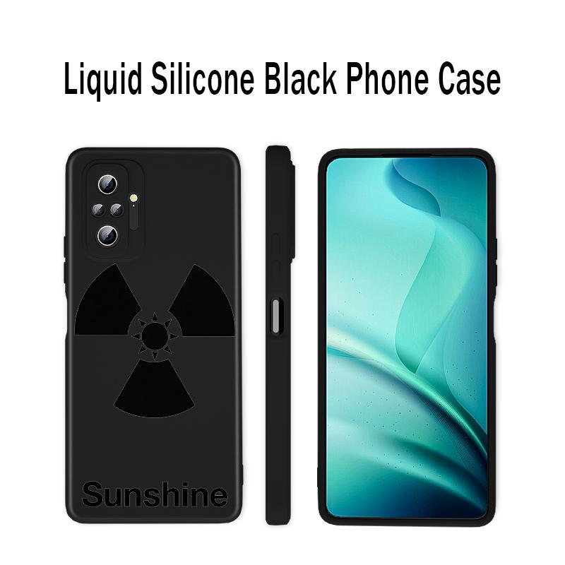 Sign Icon For Xiaomi Redmi Note 11 10 10S 10T 9 9S 9T 8 8T 7 7S 6 5 Pro Max Plus 5G Liquid Silicone Phone Case