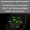 Men's Quartz Wooden Watch with Luminous Multifunctional Large Dial