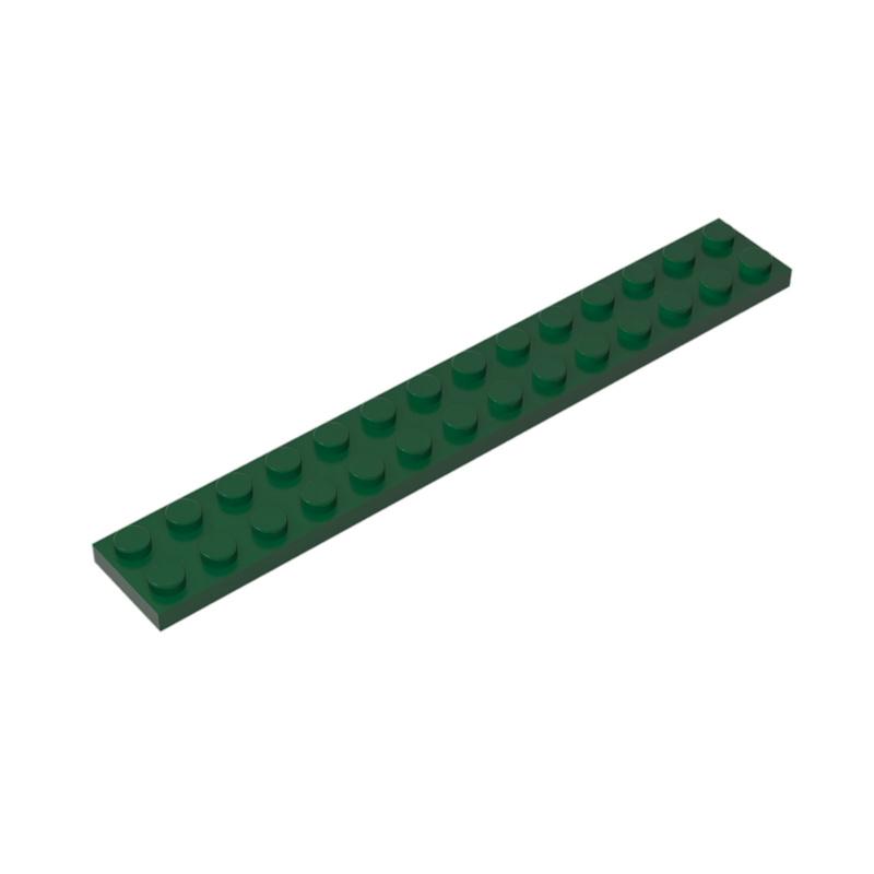 10pcs 91988 Plate 2x14 Building Blocks MOC Color Accessories Compatible with Bricks DIY Construction Toys for Creative Play