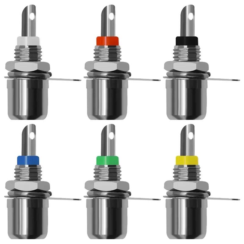 20/100Pcs RCA Connector RCA Audio Female Socket Adapter Nickel Plated RCA  Socket Plug Connector Panel Mount
