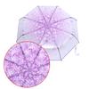 Rain Umbrella Transparent Umbrella Transparent Folding Umbrella Fashionable Princess Umbrella Cherry Blossom Four Colors