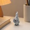 Flower Gnome Figurine, 3D Printed Small Gnome Garden Statue, Cute Dwarf Ornament for Yard, Lawn, Patio Decor