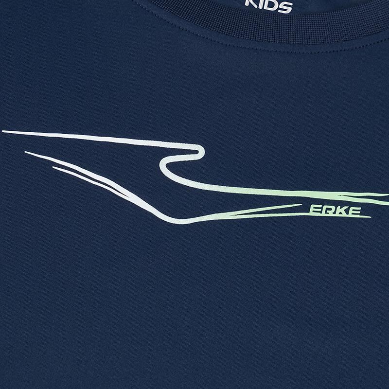 ERKE Kids' Quick-Dry UV50+ Sun Protection Short Sleeve T-Shirt