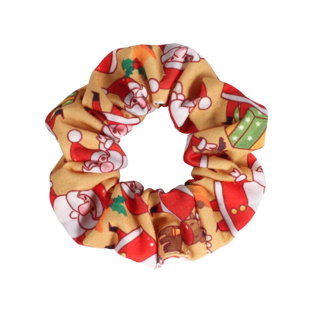 Christmas Hair Ring Set: Snowman, Bells, Santa Hat, Antlers, Candy Cane & Festive Accessories