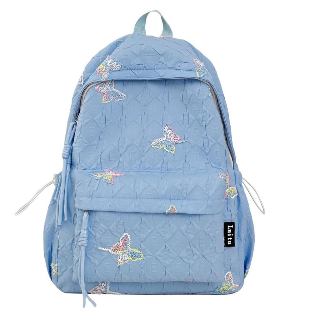 Japanese-Style Large Capacity Schoolbag for Girls - Versatile Backpack for College, High School, and Junior High Students