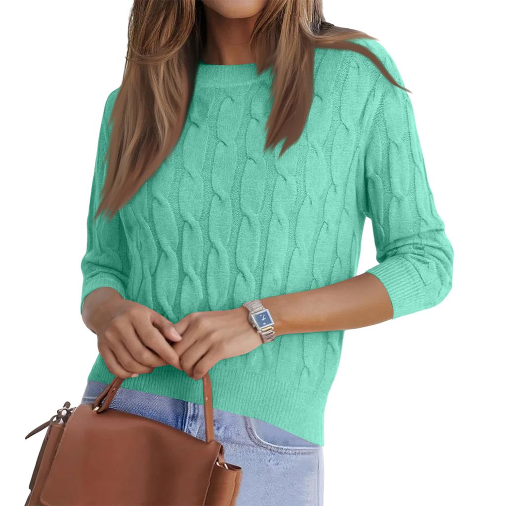 Ladies' Casual Loose Knit Sweater