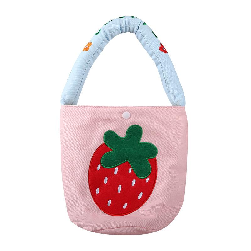 Children's Stylish and Cute Bag with Flower Pattern Handbag for Kindergarten Tutoring Use