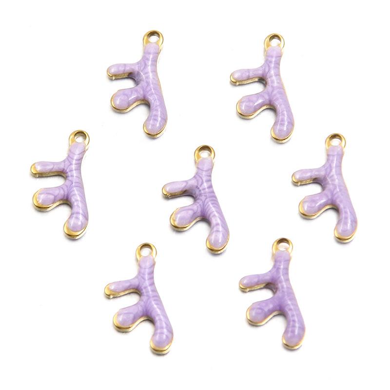 

10 шт. коралловый кулон One size