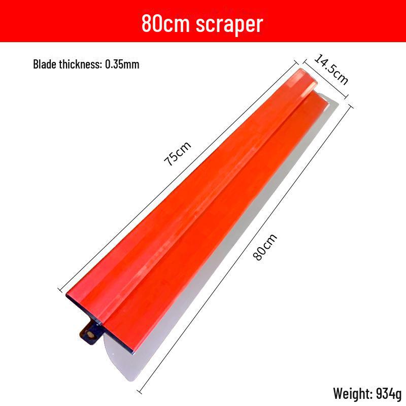 Multifunctional Stainless Steel Scraper for Putty and Wall Paint Leveling