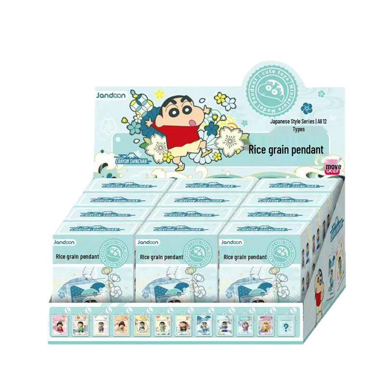 Crayon Shin-chan Japanese Rice Grain Pendant Kimono Tag Figure Blind Box Gift