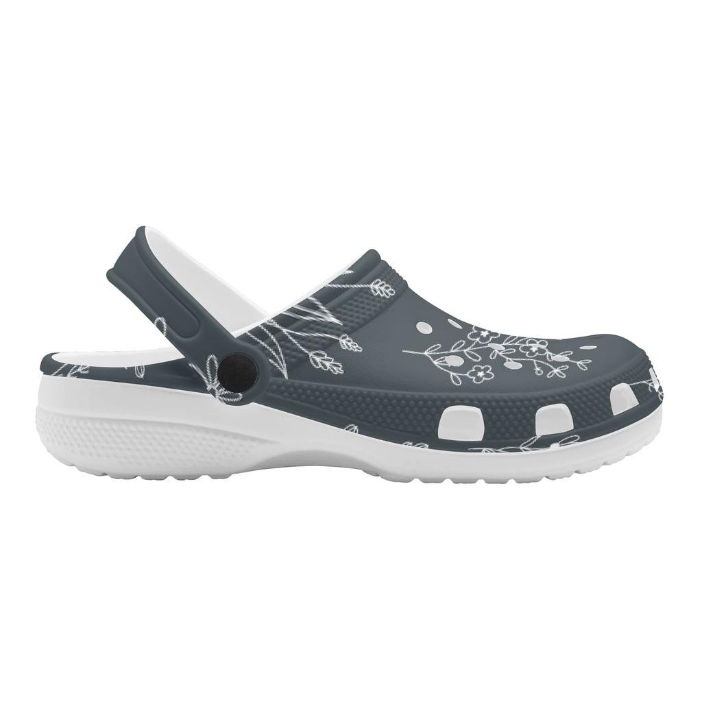 Summer Printed EVA Casual Clogs for Women Men Soft Sole Lightweight Slip On Sandals Slippers Soft Sole Summer Shoes Daily Comfort