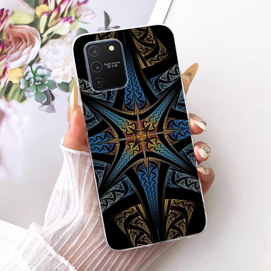 For Samsung Galaxy S10 Lite Case SM-G770F Luxury Butterfly Tree Painted Cover Soft Silicone Phone Case For Samsung S10 Lite Bags