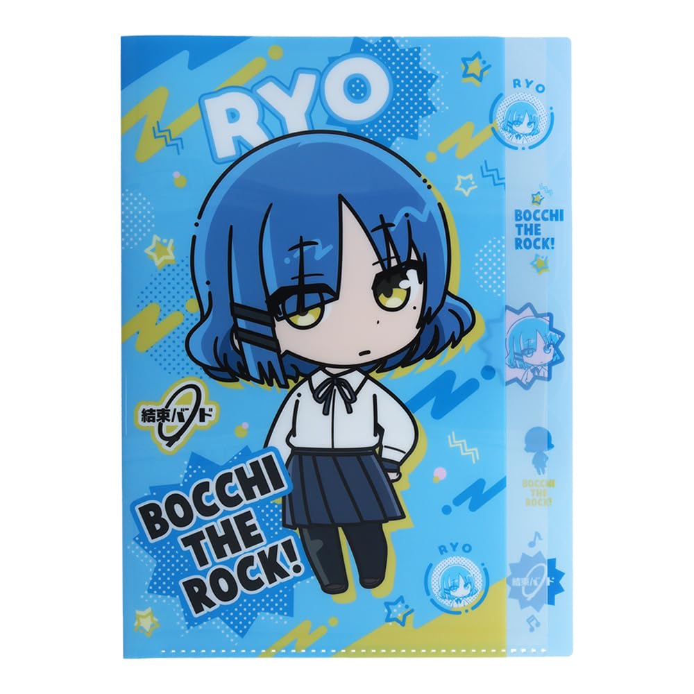 Stationery Bocchi the Clear 5 S2140047 Sun-Star Rock! File, Pockets, Ryo,