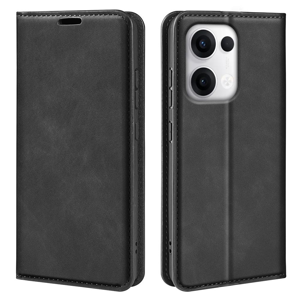 For Oppo Reno13 Pro 5G Case Skin Touch Leather Wallet Phone Cover
