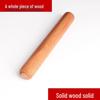 Thickened Solid Wood Rolling Pin