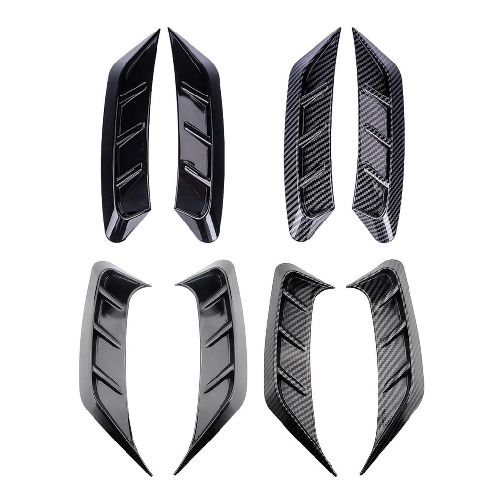 2Pcs Car Headlight Eyebrow Stickers Self Adhesive Taillamp Decoration Headlamp Eyebrow Cover for Auto Vehicle Automotive
