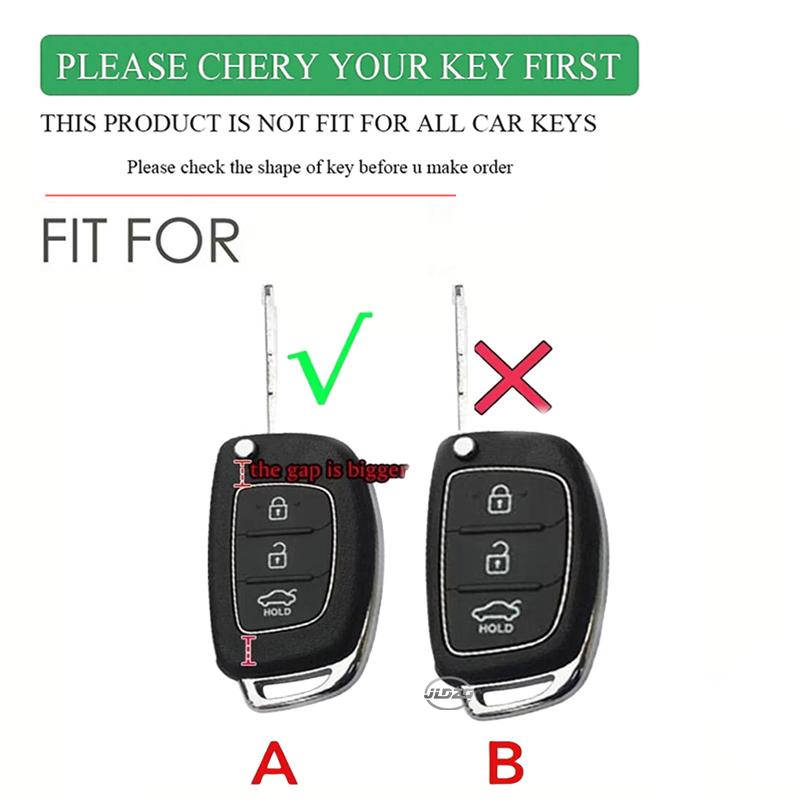 3 Button Silicone Remote Car Key Cover Case For Hyundai I20 Ix45 I40 Ix35 I30 I10 Kona Tucson Creta Accent Solaris Elantra