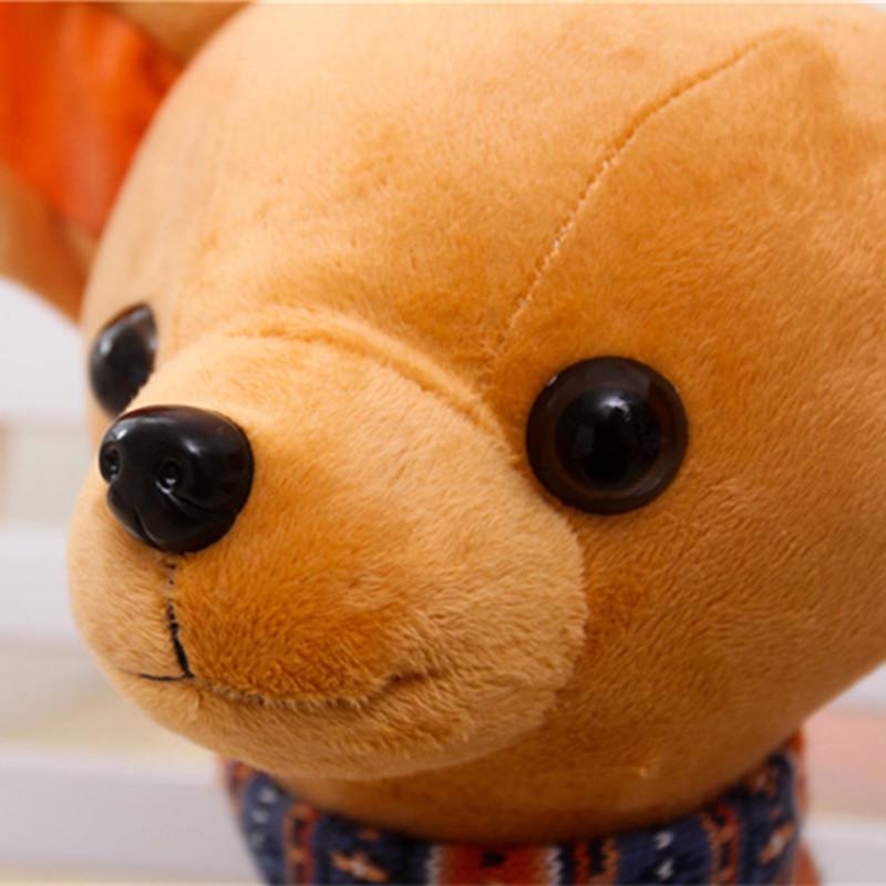 1pc 32cm Cute Stuffed Dog Plush Toy Kawaii Chihuahua Puppy Kids Toy Simulation Animal Doll Creative 