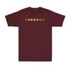 Freedom Charlie Usa Patriotic Memorial Remembrance Golden Print Unisexs Tshirt