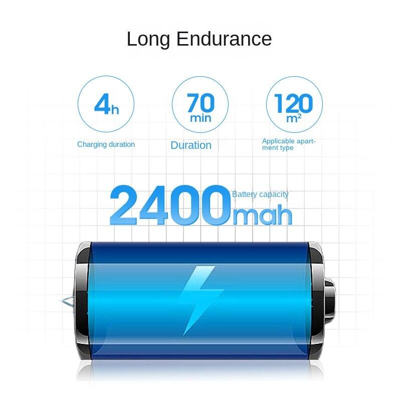 Robô de limpeza inteligente preguiçoso aspirador doméstico recarregável varredor automático