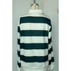 Spring Autumn New Fashion Loose Striped Pique Polo Shirt for Men Women, Trendy Hong Kong Style Streetwear
