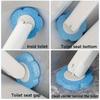 Toilet Brush & Holder Set - Disposable Replaceable Brush Heads, Wall-Mounted, Ideal for Bathroom & Commercial Cleaning