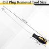 Strong Magnetic Oil Drain Plug Remover Tool, Oil Drain Plug Remover Trument, Anti Scald Sump Plug Removal Tool, Universal Flexible Oil Plug Removal