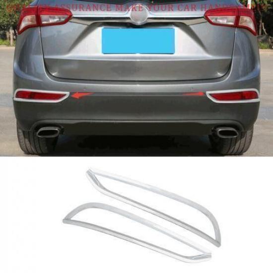 For Buick Envision 2019-2020 Chrome Exterior Rear View Mirror Strip Trim 2PCS