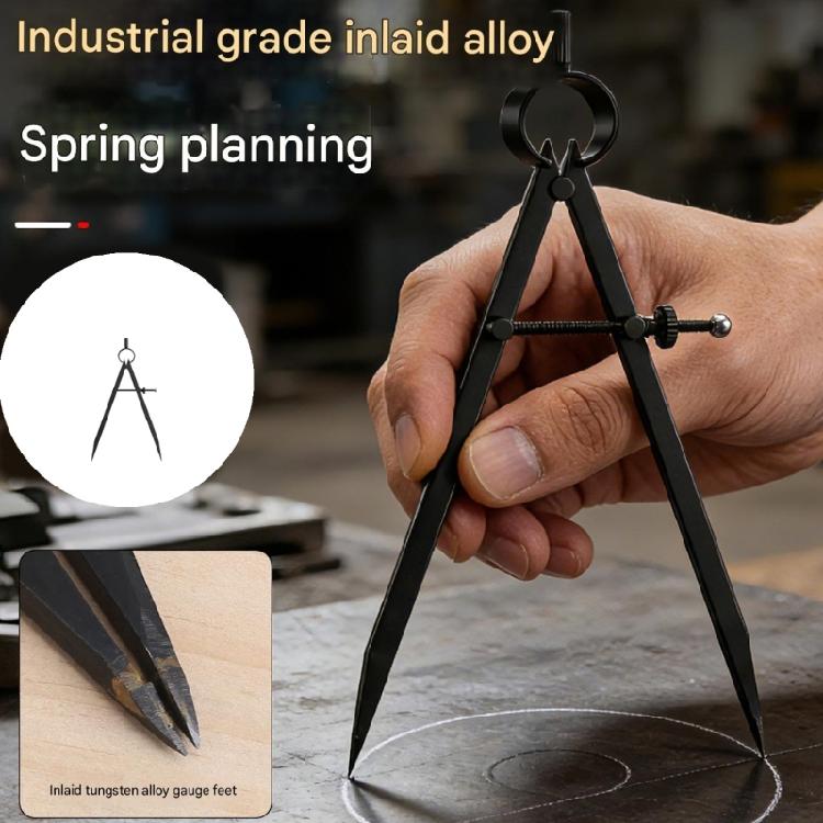 Light Weight Alloy Spring Divider Tool Adjustable 15cm To 60cm Design For Professional Engineers And Craftsmanships