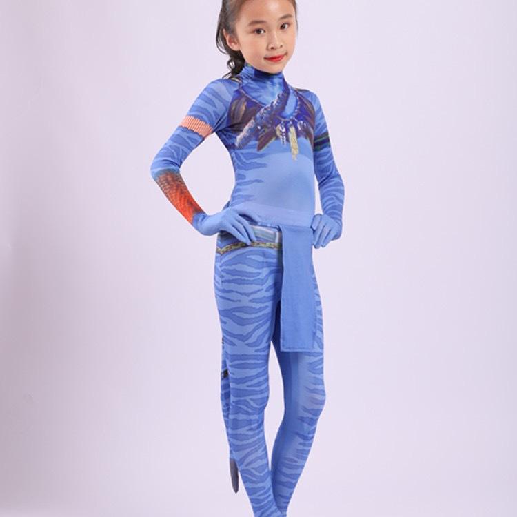 Avatar 2cosplay children and adults clothes stage wear bodysuit clothes sale