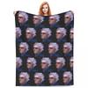 Vergil From The Devil May Cry Series Blankets Soft Warm Flannel Throw Blanket Plush for Bed Living Room Picnic Travel Home Sofa