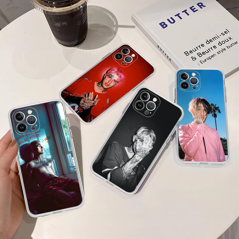 Lil Peep Hellboy Love For iPhone 17 16 16e 15 14 13 12 11 Pro Max Mini Plus Phone Case