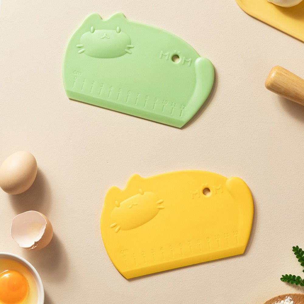 

Anti-stick Scraper Green Cutter New Dough Scraper Kitchen