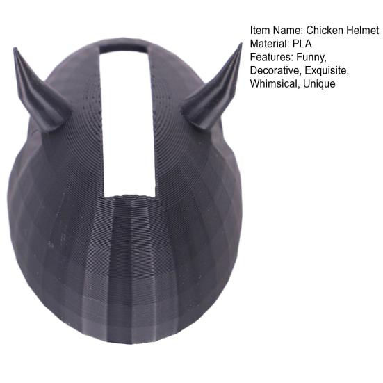 Chicken Helmet Hens Safety Hat with Adjustable Elastic Strap Mini Parrot Helmet Costume Accessories for Rooster Duck Parakeet Poultry