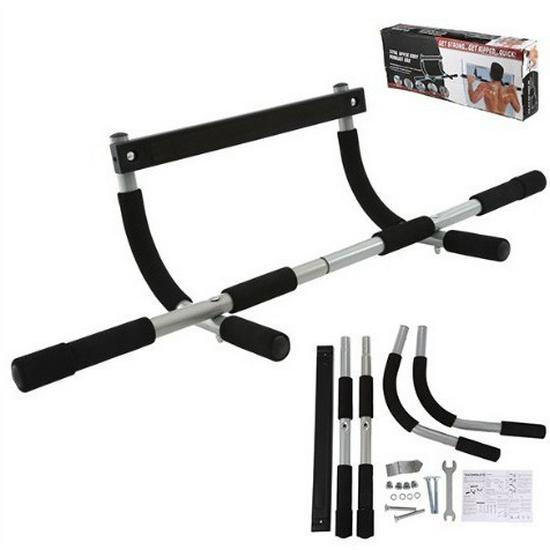 Indoor Door Frame Pull-Up Bar - Home Fitness Wall Trainer Equipment