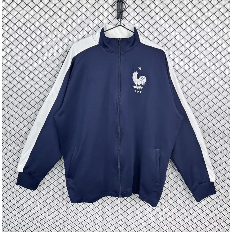 Maglia da Calcio Stile Vintage Giacca Sportiva Casual da Adulto Giacca a Vento Tutto