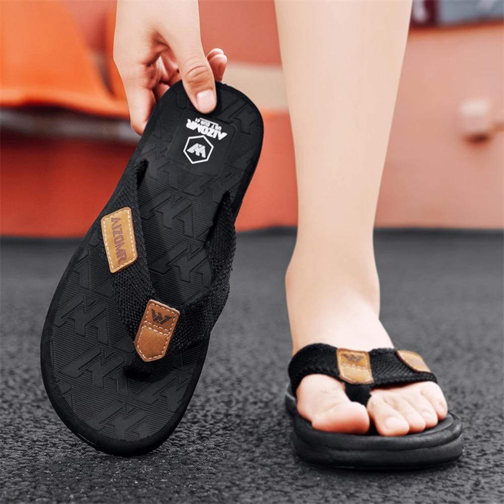 Men Flip Flops Summer Beach Flip Flops Men Casual Breathable Thicken Beach Men Slippers Outdoor Zapatillas Hombre for Male EVA