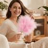 Fairy Style Portable Fan Fluffy Feathers Chinese Style Fan Antique Hand Feather Fan  Party Props