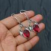 Pink Tourmaline Gemstone Handmade 925 Sterling Silver Jewelry Earring