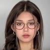 Latest Ultra-light Cat-eye Female Men's Hyperopia Glasses Full Frame Reading Glasses Blue Light-blocking Transparent Lenses